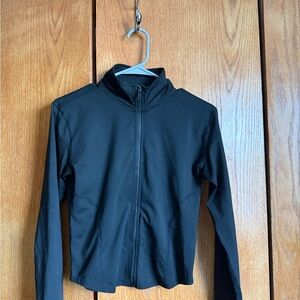 Women's Black Zip-Up Vest